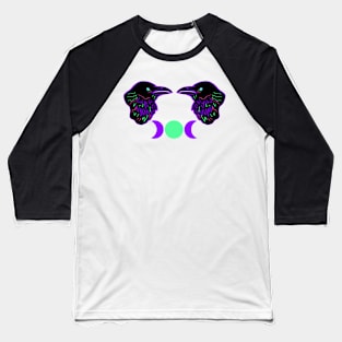 Raven Moon Trio Baseball T-Shirt